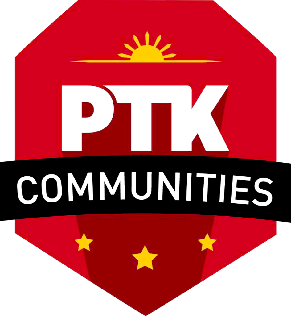 PTK: Presyo, Trabaho, Kita/Kaayusan Logo
