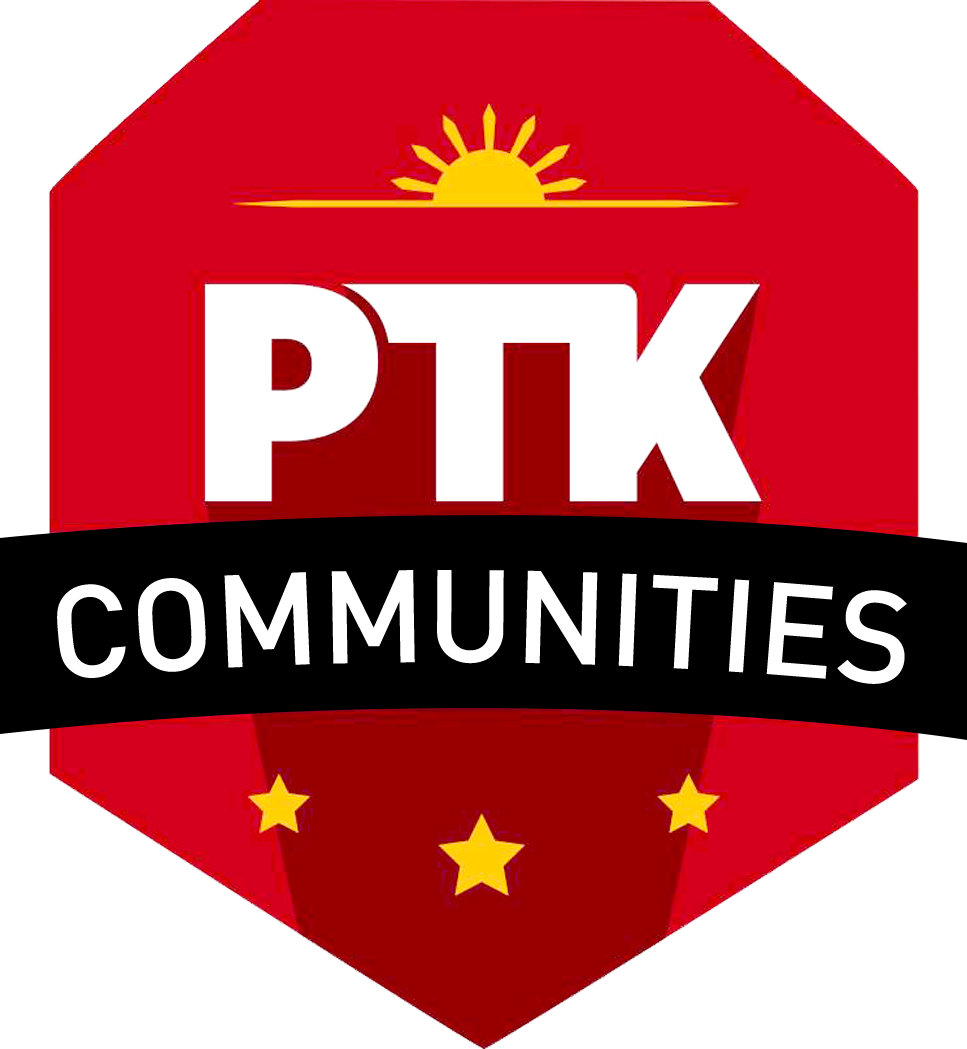 PTK: Presyo, Trabaho, Kita/Kaayusan Logo