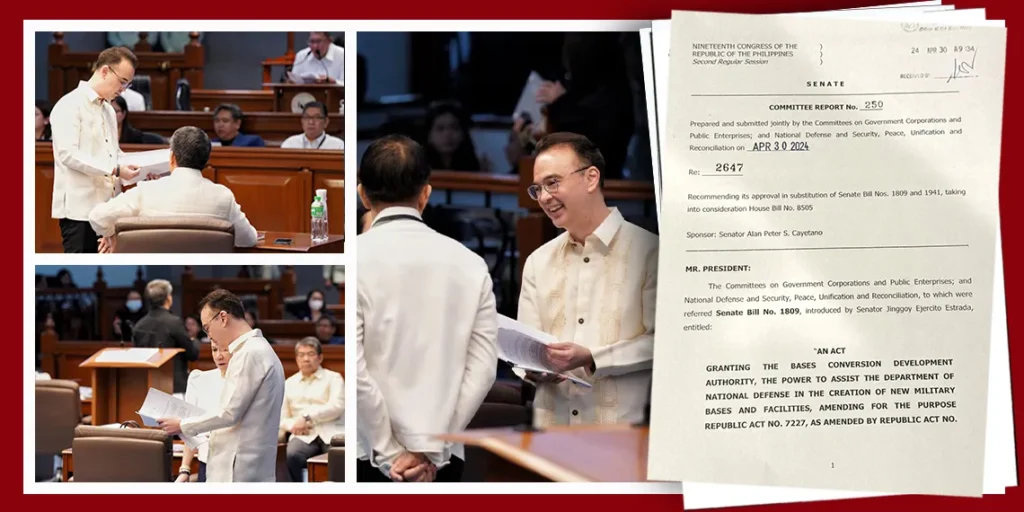Cayetano champions BCDA charter amendments for national economic development