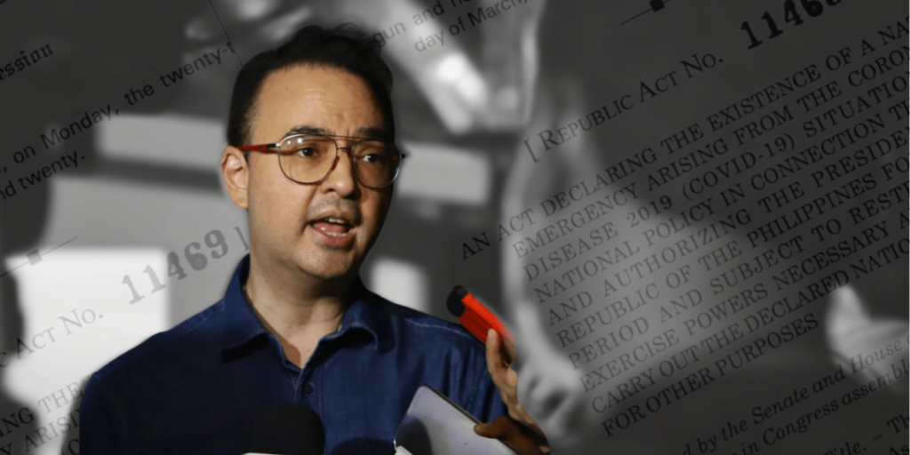 Cayetano urges Congress to exercise oversight on unused Bayanihan funds