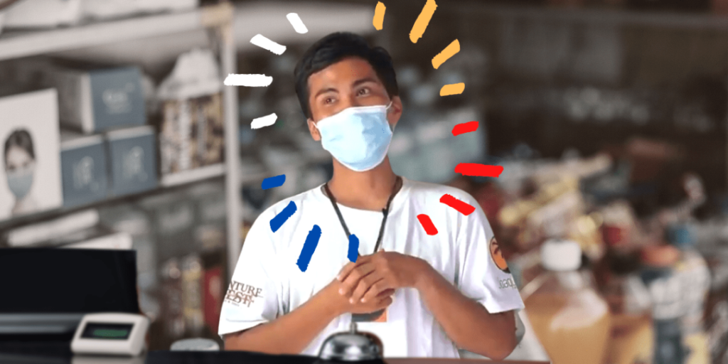 Hospitality worker builds his own business