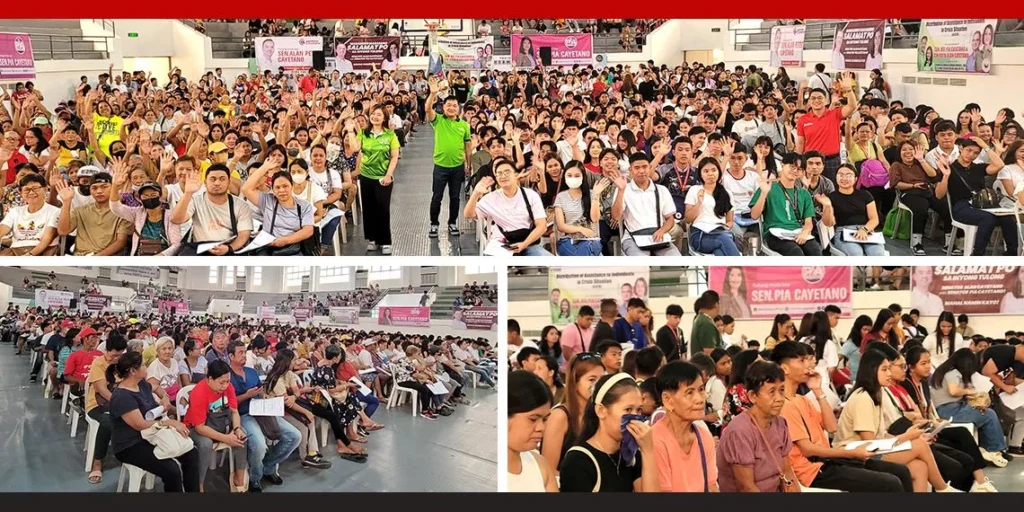 Batangas residents continue to receive essential aid from Kuya Alan and Ate Pia