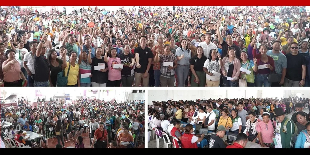 1,200 residents of Agusan del Sur benefit from Cayetano-DSWD partnership