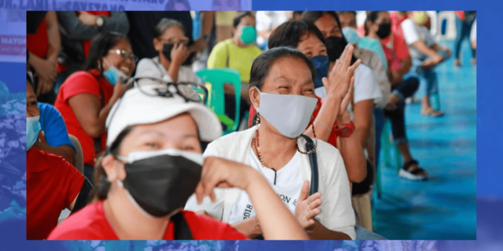 BHWs in Albay receive aid from the Cayetanos